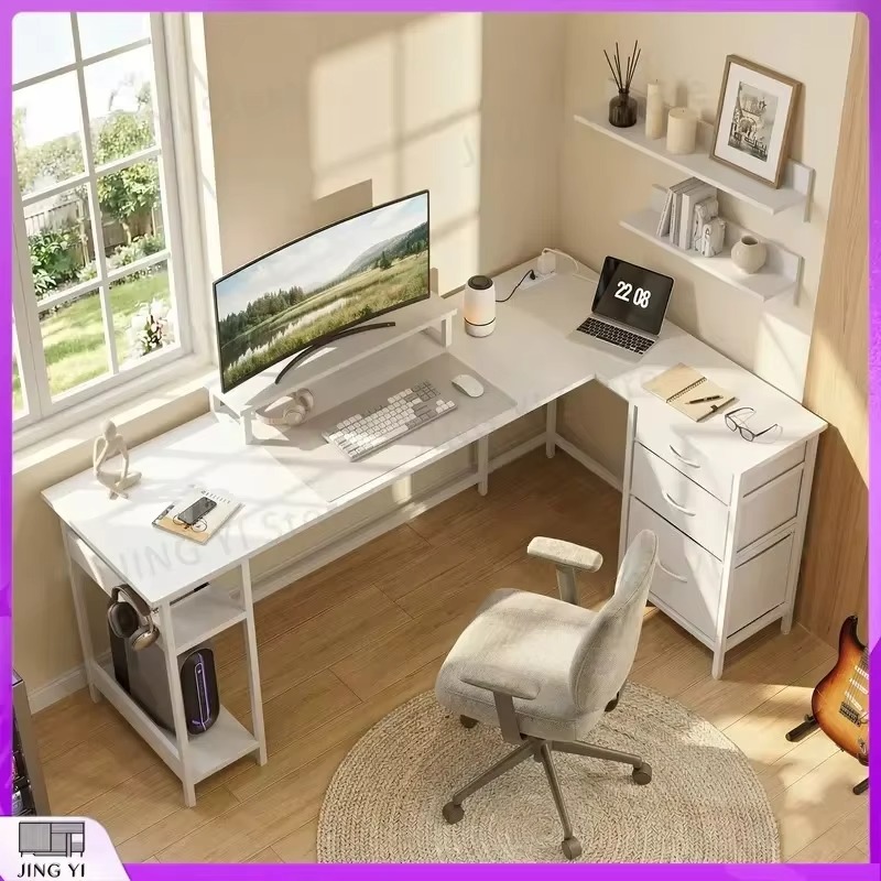 Office Furniture Outlet - Reversible L Shaped Corner Desk 168x103
