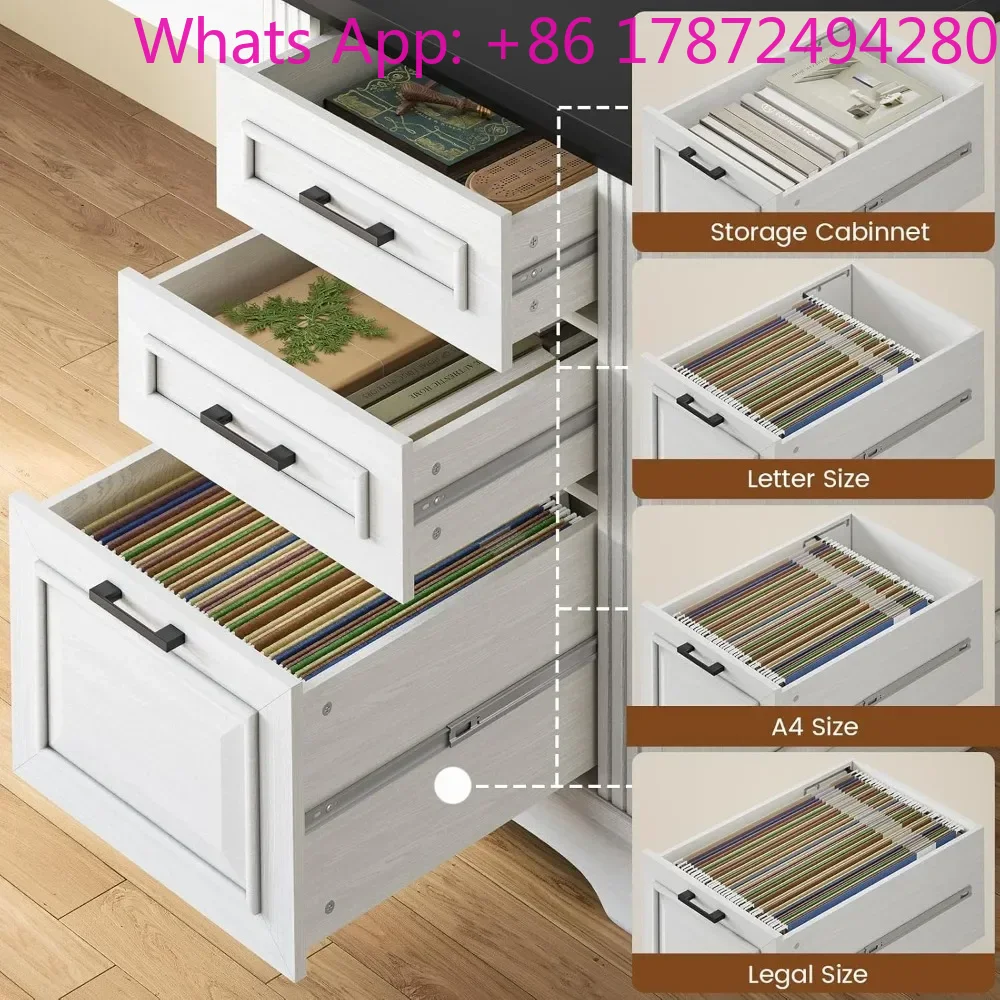 Office Furniture Outlet - Computer Desk with Storage Drawers and