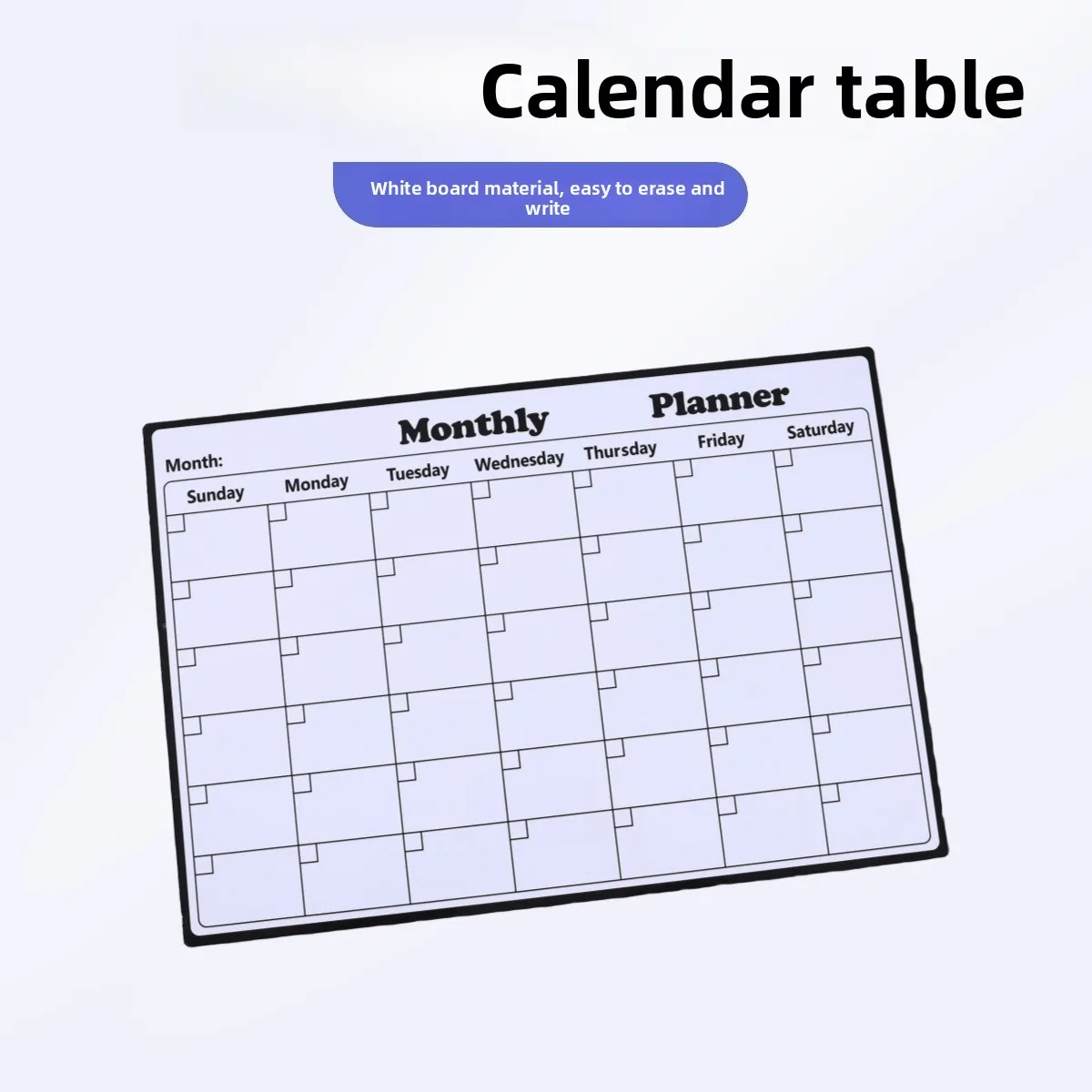 Magnetic Whiteboard Calendar - Magnetic Refrigerator Sticker Calendar Whiteboard Wall