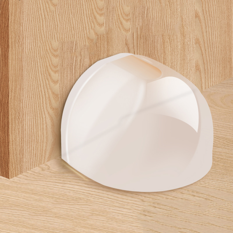 Office Furniture Outlet - Transparent Silicone Door Stopper No Drill