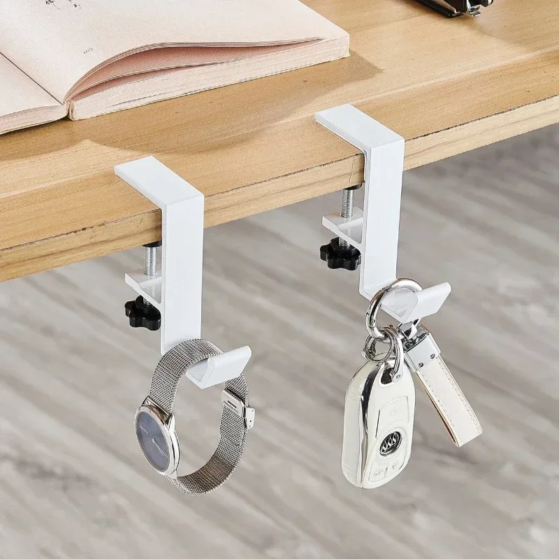 1/2pc Adjustable Desk Edge Hoo - Pegboard Office Organizer review and price