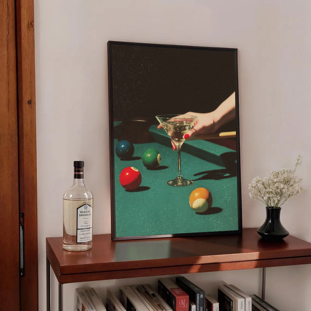1pc Vintage Billiards Cocktail - Office Furniture Modern review and price