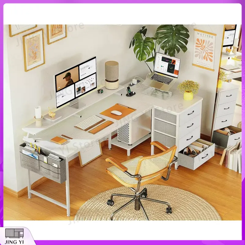 L Shaped Computer Desk 160x80c - Office Furniture Outlet review and price