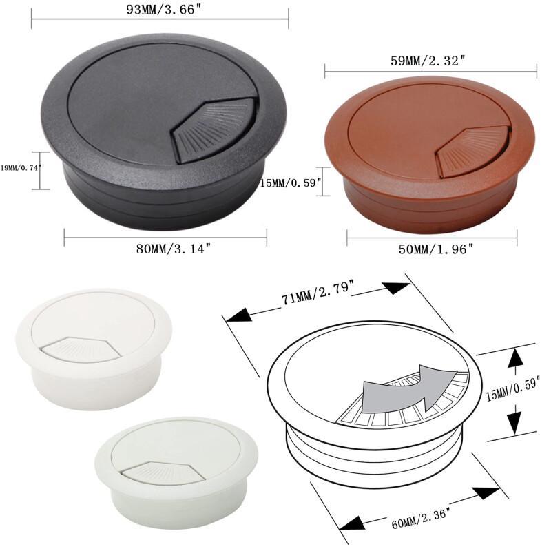 1Pcs Cable Hole Cover Cord Gro - Office Furniture Loft review and price