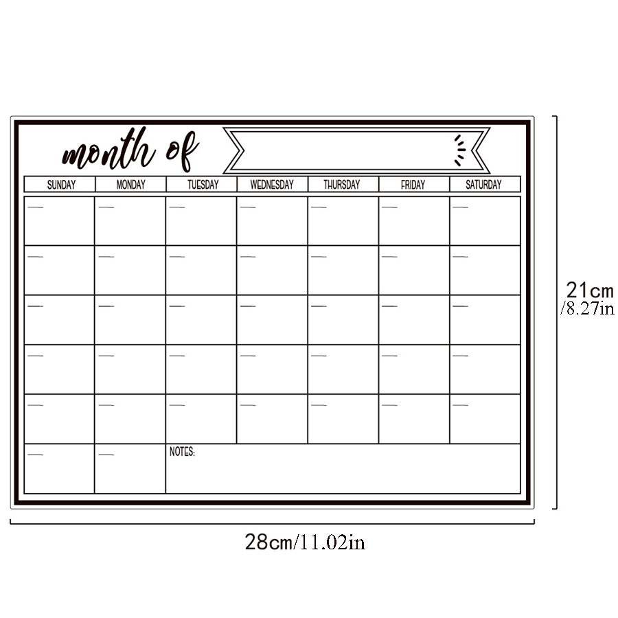Fridge Magnetic Whiteboard Sti - Magnetic Whiteboard Calendar review and price
