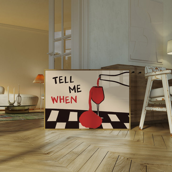 Vintage Tell Me When Drink Can - Office Furniture Modern review and price