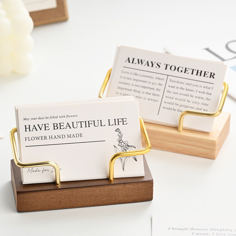 Wooden Business Card Holder Me - Pegboard Office Organizer review and price