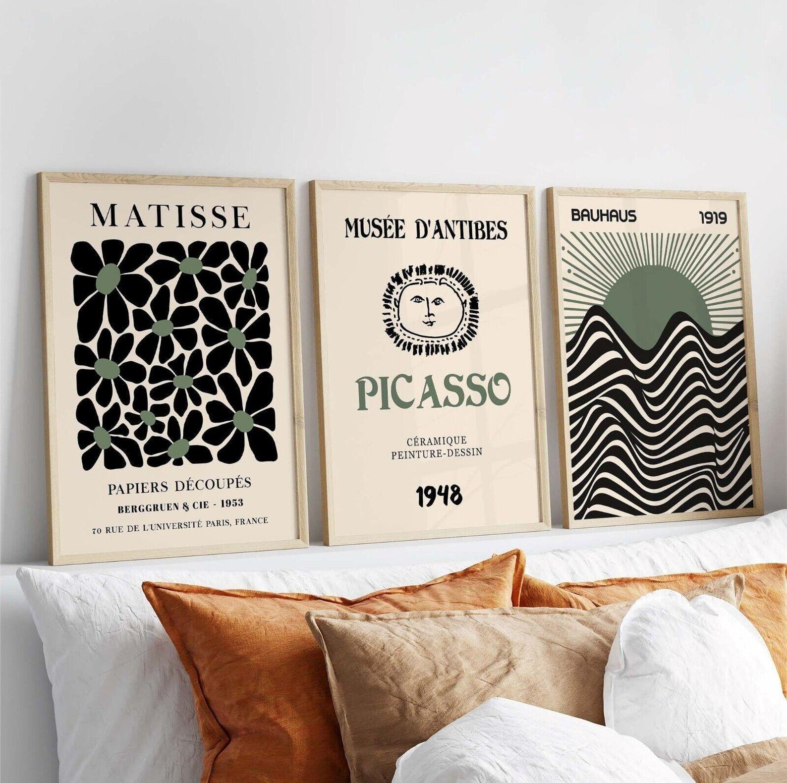 3pcs/set Retro Matisse Canvas  - Office Furniture Modern review and price