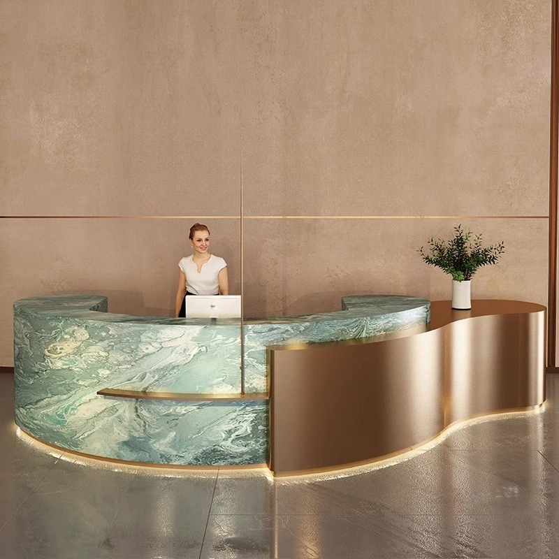 Hotel Minimalist Reception Des - Office Furniture Services review and price
