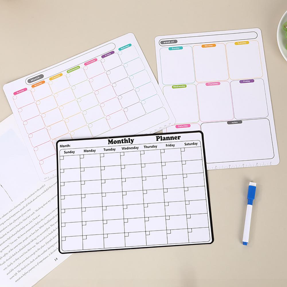 Reusable Monthly Calendar & We - Magnetic Whiteboard Calendar review and price