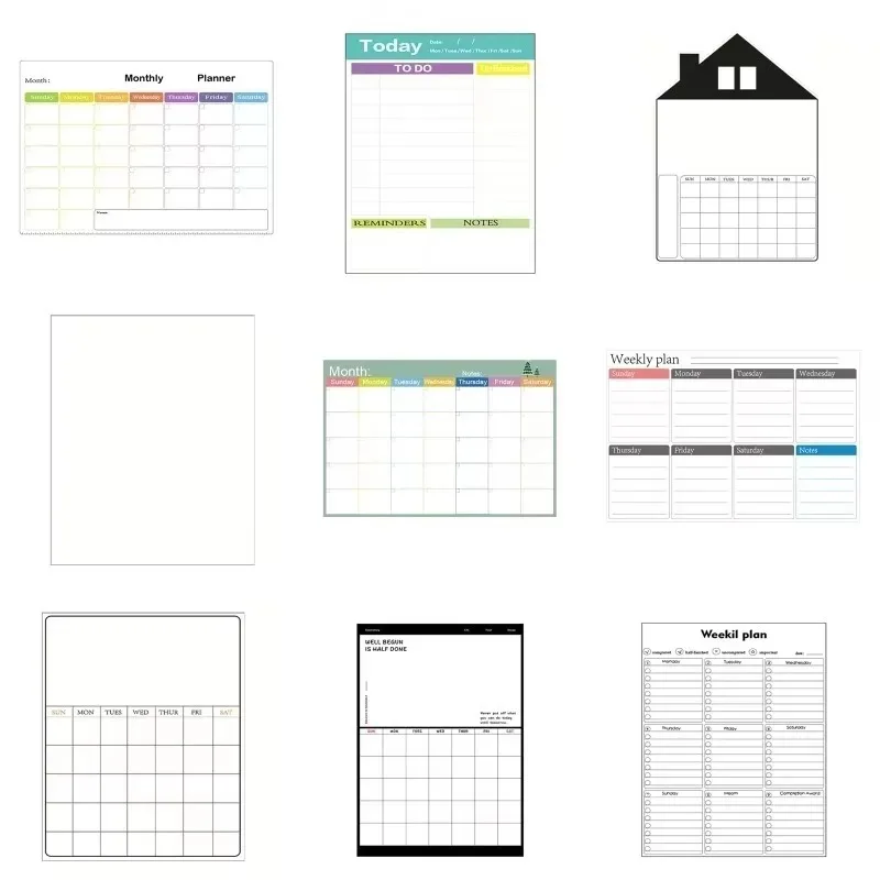 Fridge Magnetic Calendar Board - Magnetic Whiteboard Calendar review and price