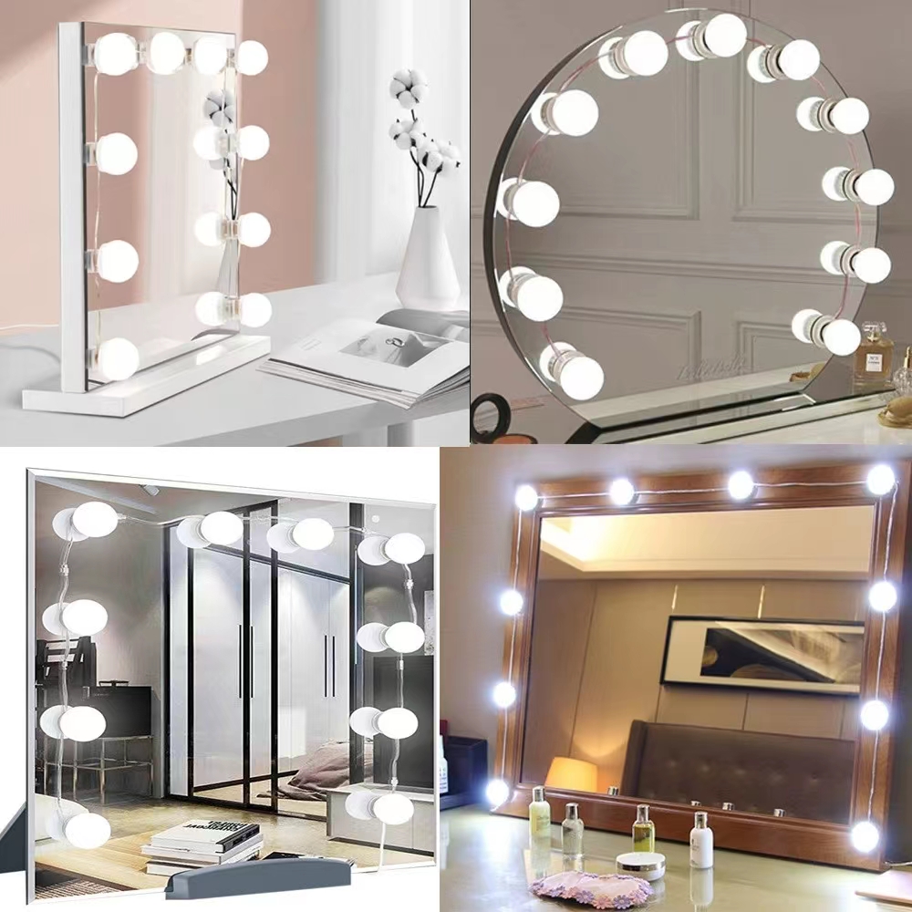 LED Light Paste Mirror Makeup  - Office Furniture Modern review and price