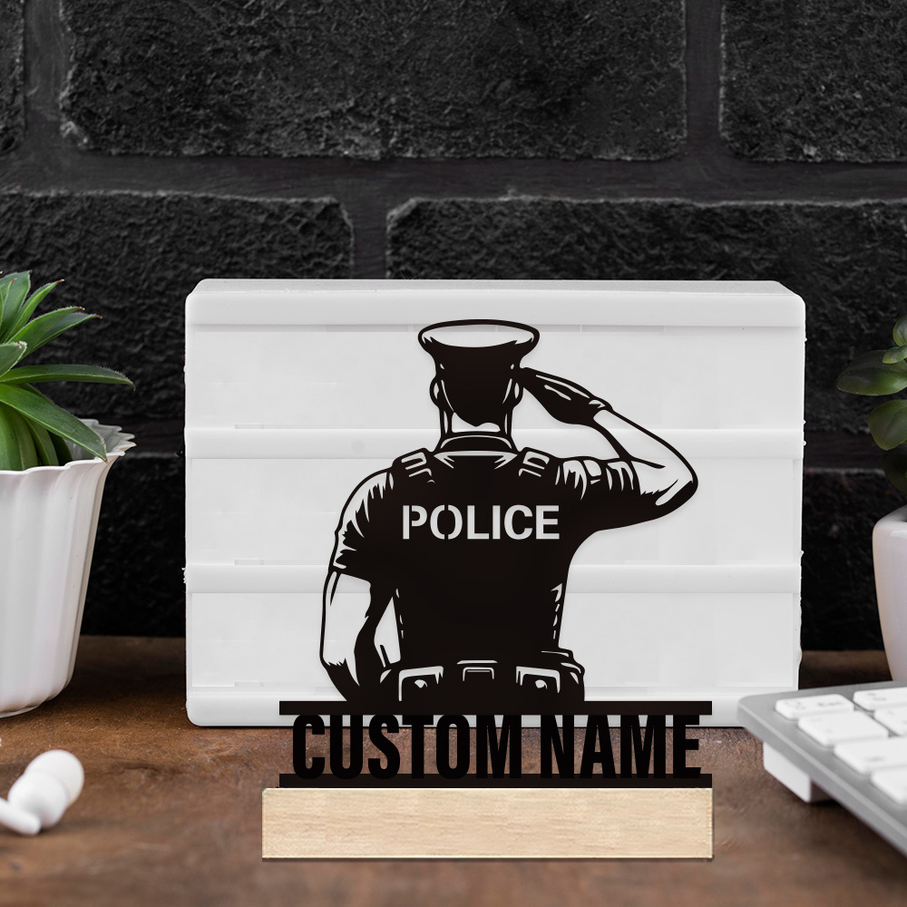 Personalized Metal Police Badg - Office Furniture Modern review and price
