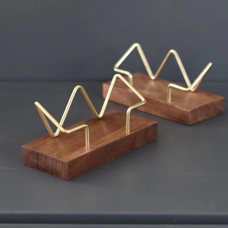 【A8】Wooden Business Card Holde - Pegboard Office Organizer review and price