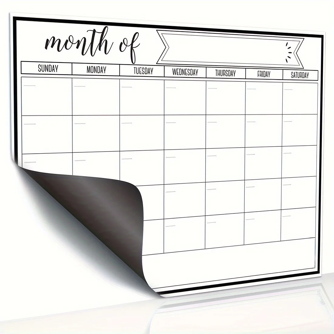 Magnetic Monthly Calendar Whit - Magnetic Whiteboard Calendar review and price