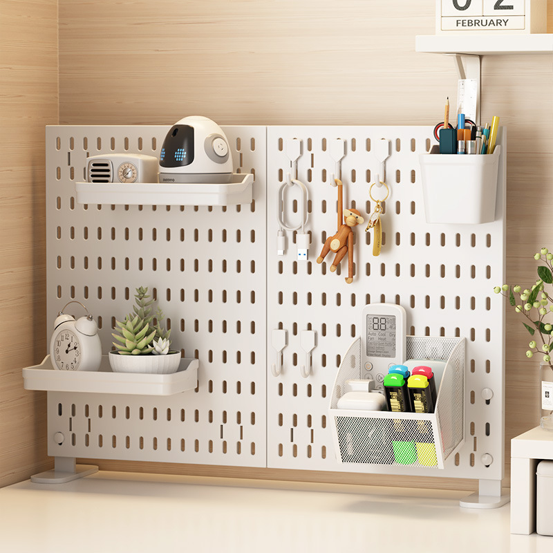 No Drill Clamp Mount Vertical  - Pegboard Office Organizer review and price