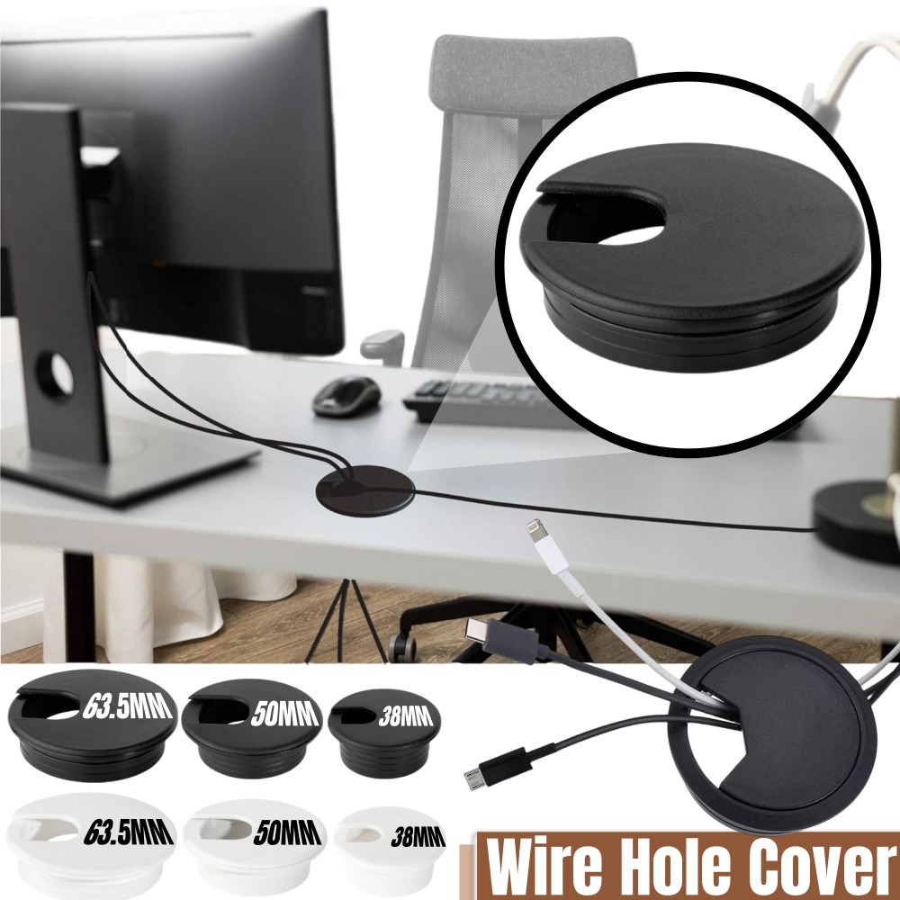 Plastic Wire Hole Cover 1.5/2/ - Office Furniture Loft review and price