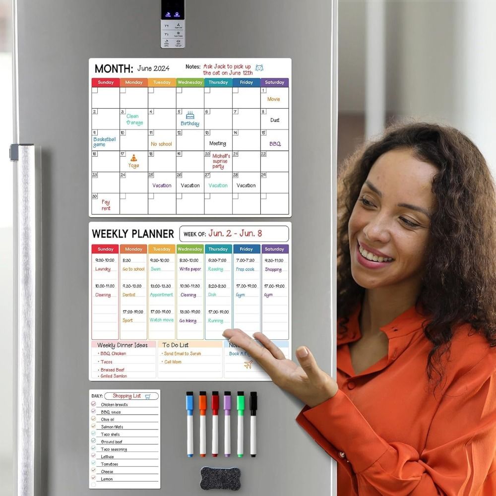 Dry Erase Magnetic Calendar Ma - Magnetic Whiteboard Calendar review and price