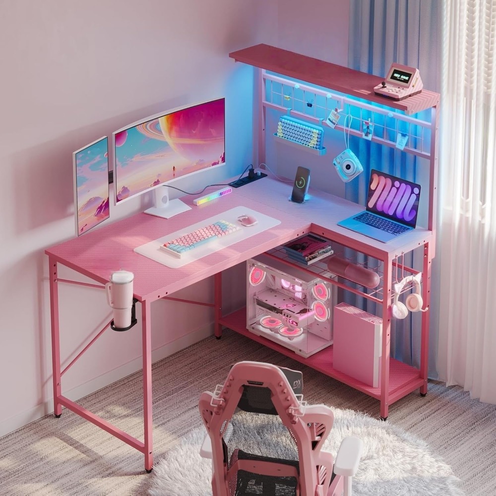 42 L Gaming Desk,Computer Desk - Office Furniture Outlet review and price