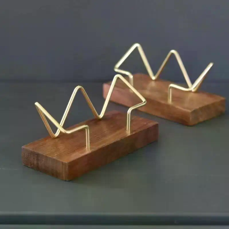 Wooden Business Card Holder Or - Pegboard Office Organizer review and price