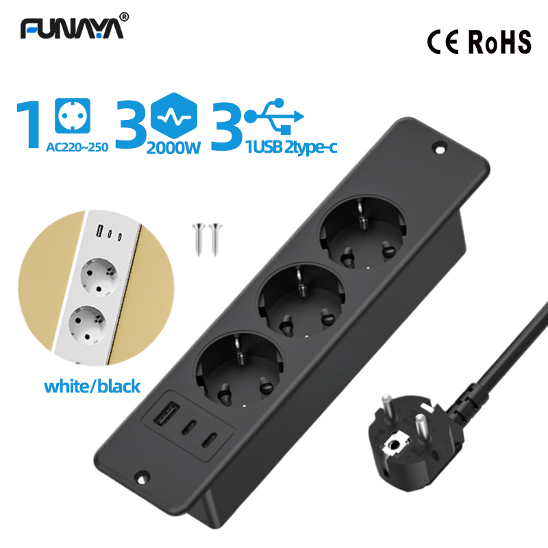 FUNAYA Built-in Socket EU KR w - Office Furniture Outlet review and price